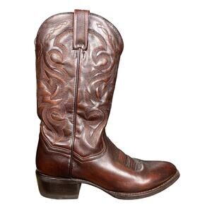 Dan Post Men’s Milwaukee Narrow Brown Mignon Cowboy Boot Size 10.5 B
